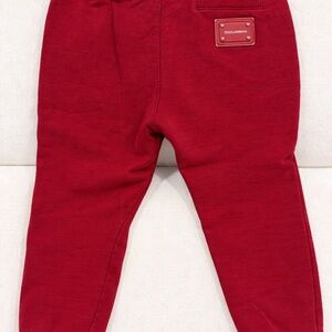 Dolce & Gabbana Red Kids Joggers